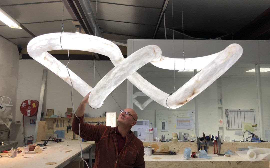 L’albâtre, joyau d’exception sublimé par l’atelier Alain Ellouz