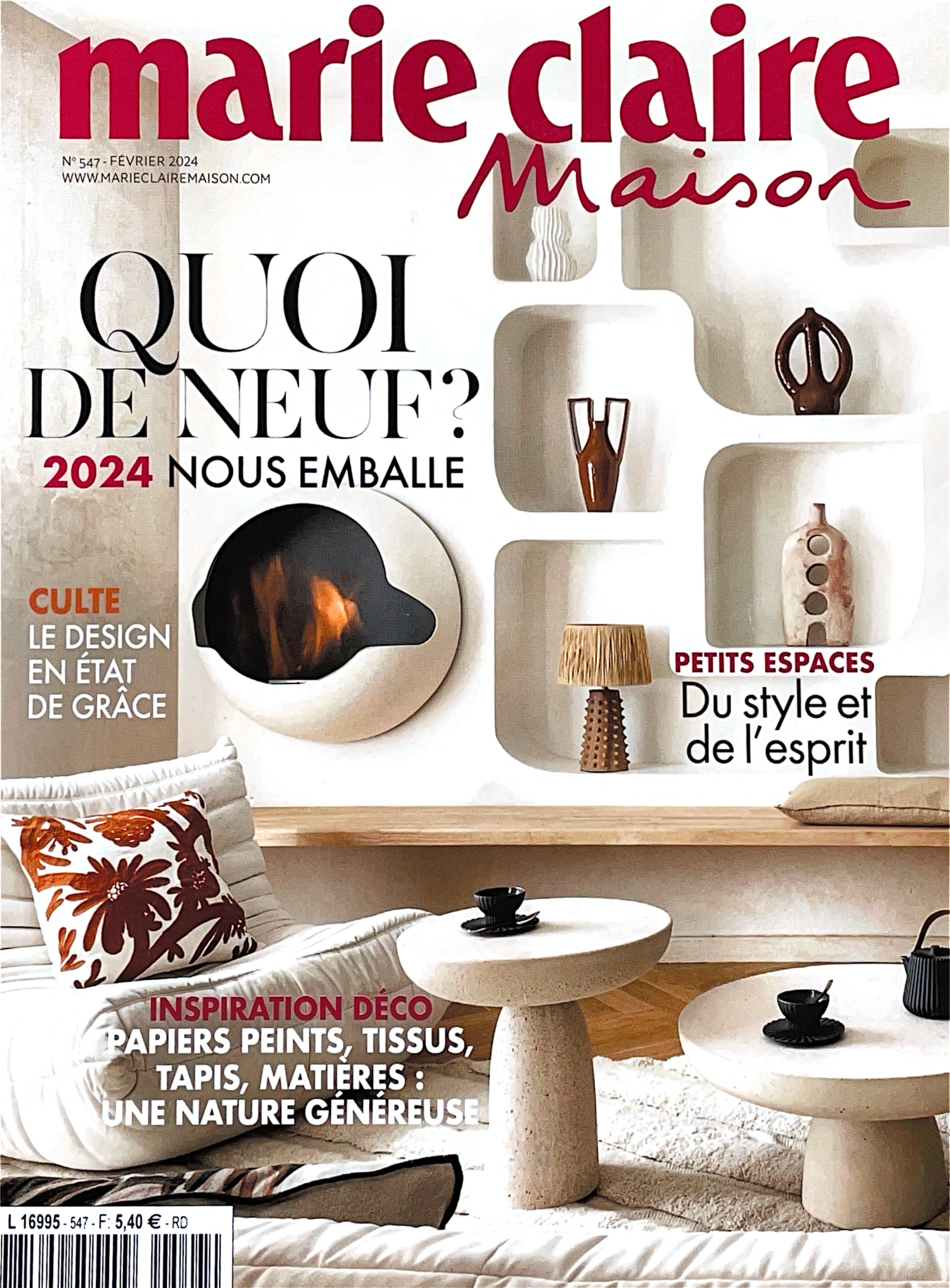 Marie Clair maison, Février 2023