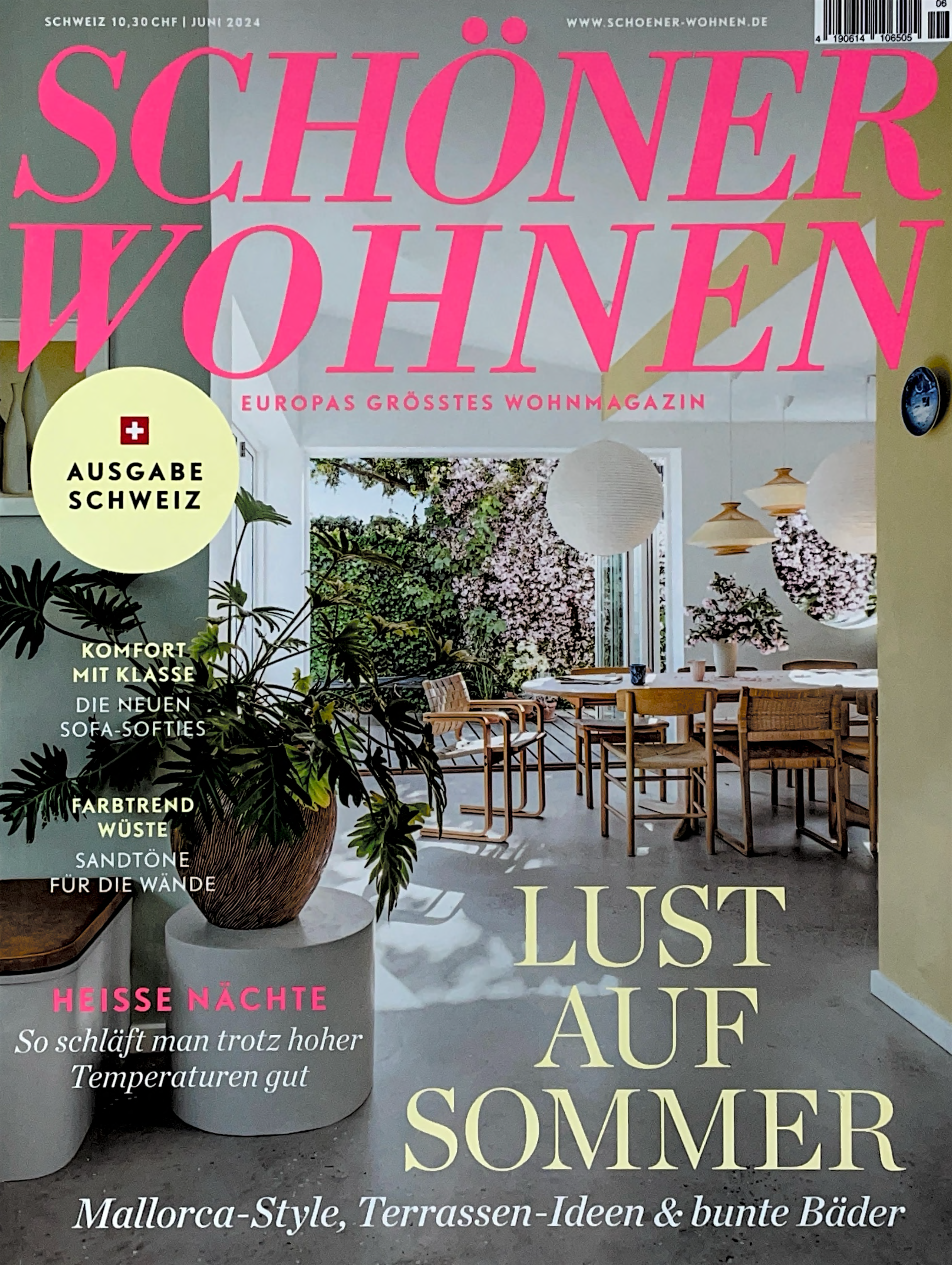 Magazine Schöner Wohnen - Juin 2024