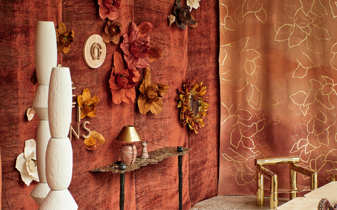 Redécouvrez la scénographie de l’espace presse de la Biennale Révélations !